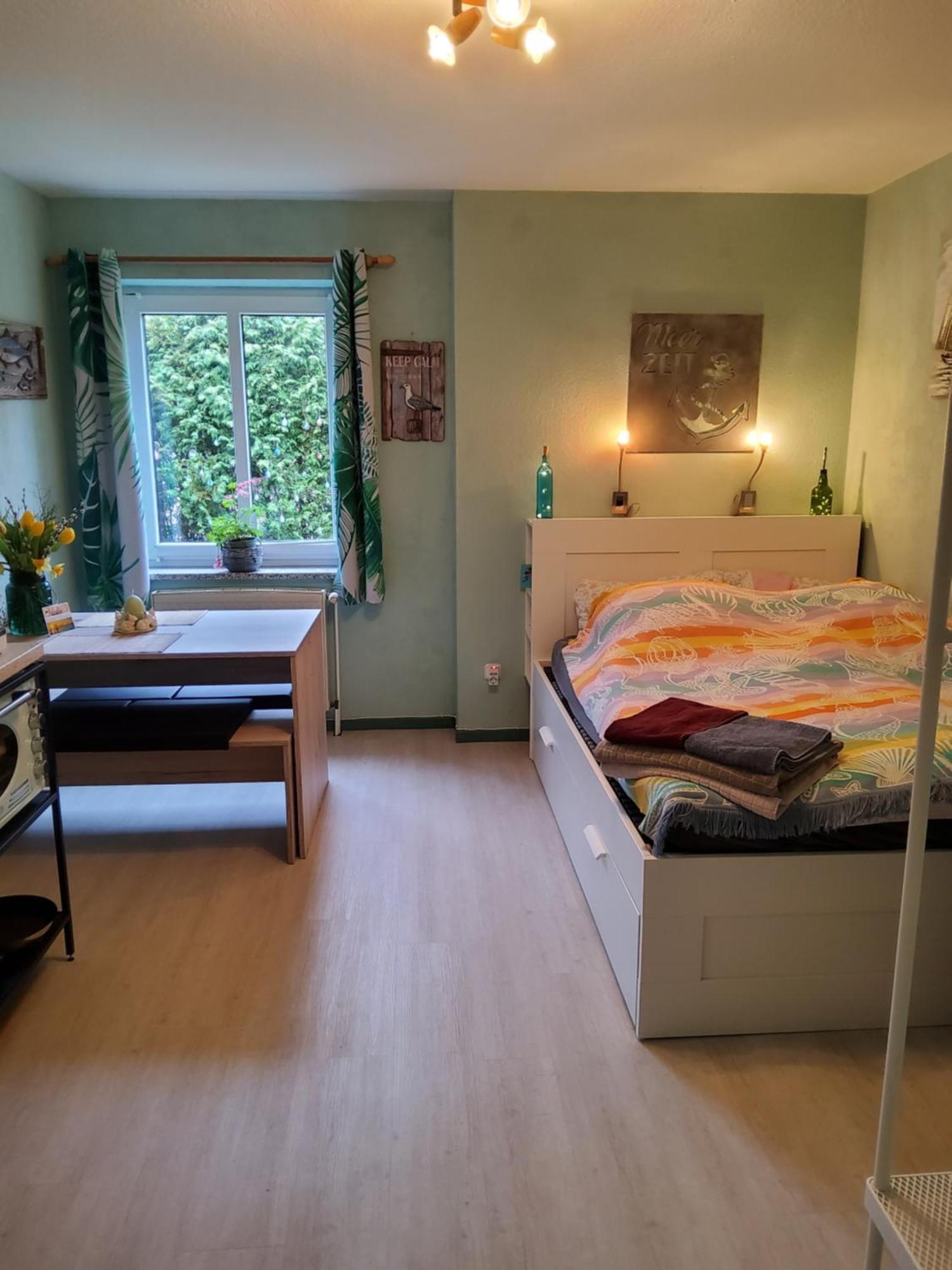 Studio-Apartment Mit Kleinem Gartenanteil Burghæby Eksteriør billede