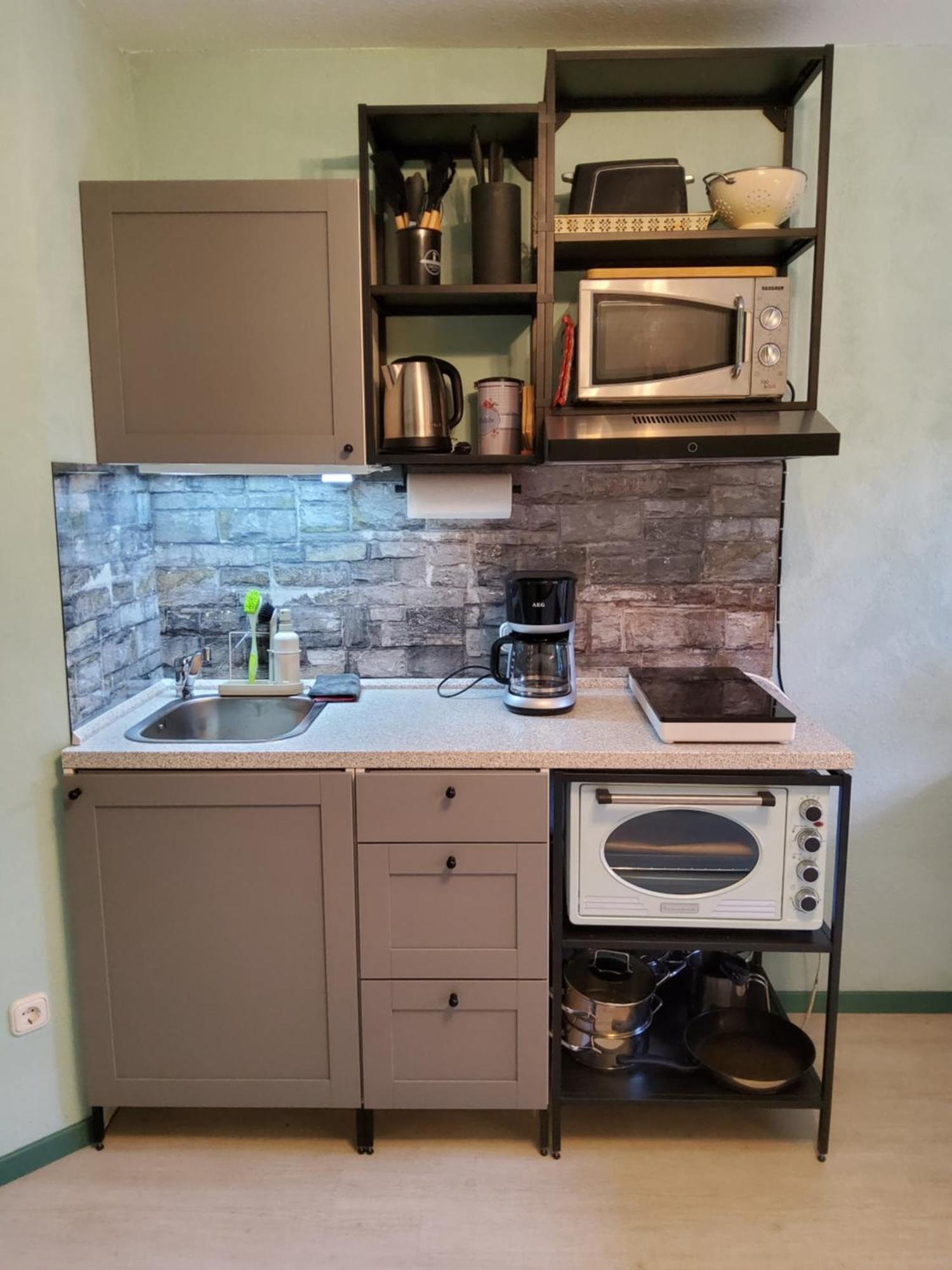 Studio-Apartment Mit Kleinem Gartenanteil Burghæby Eksteriør billede